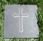 Slate cross